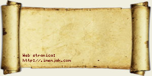 Ivana Janjić vizit kartica